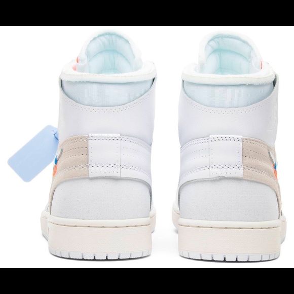 OFF-WHITE xAir Jordan 1 Retro High OG 'White' 2018 - Picture 4 of 8